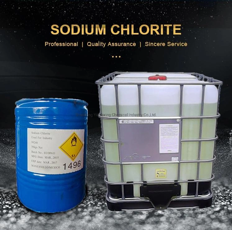 Sodium Chlorite Liquid Used as Drinking Water and Polluted Water Treatment