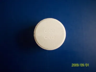 Disinfectant Chlorine Dioxide Tablet for Industrial Circulating Cooling Water Sterilization and Algae